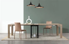 Rozkládací dřevěný konzolový stolek